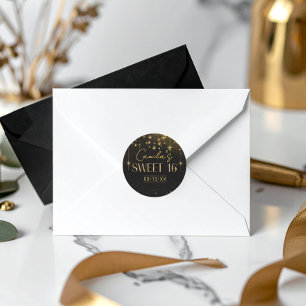 Adesivo Old Hollywood Glam Sweet 16 ID1108