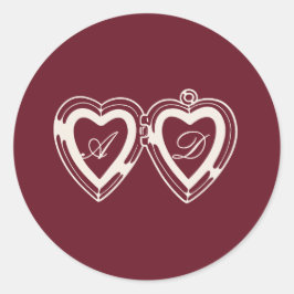 Adesivo Old Money Elegant Wedding Sticker