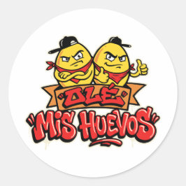Adesivo Ole meus ovos 2