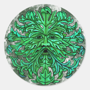 Adesivo Olhar do homem verde