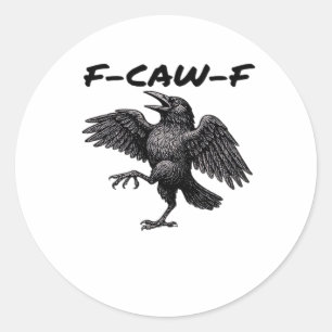 Adesivo Olhar Gráfico Vintage Essencial F Caw F