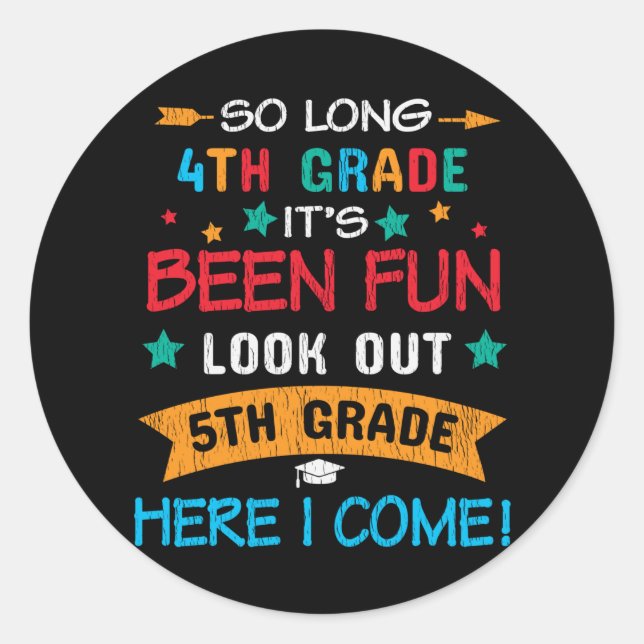 Adesivo Olhe Para A 5 Aqui Eu Volto Para As Crianças Da Es (Frente)