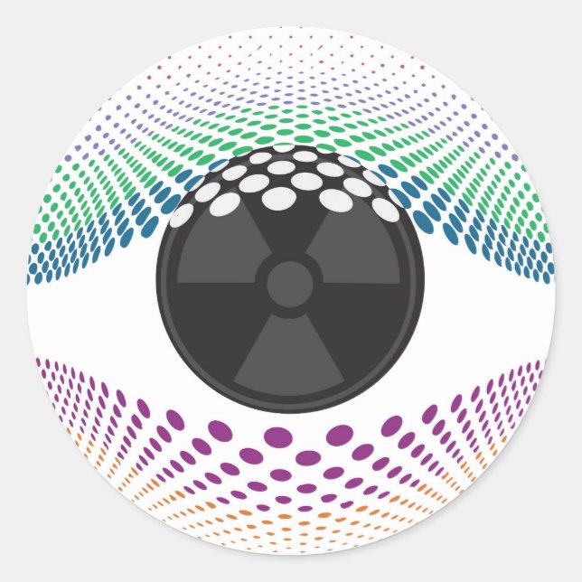 Adesivo Olhe para os meus olhos (Frente)