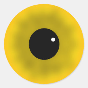 Adesivo Olho Amarelo