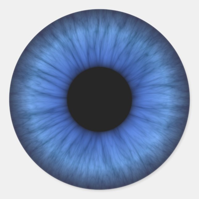 Adesivo olho azul é bonito (Frente)