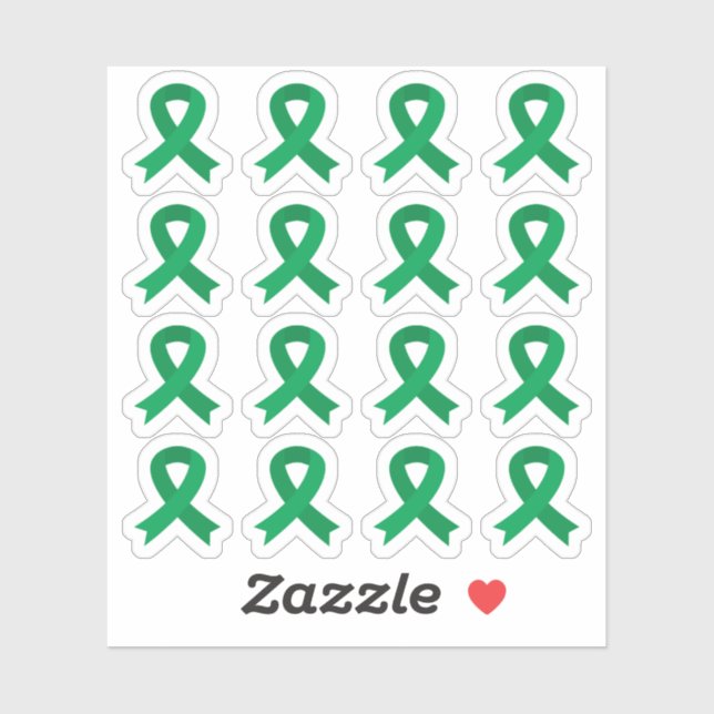 Adesivo Olho de Conscientização sobre Câncer de Fígado Fit (Folha)