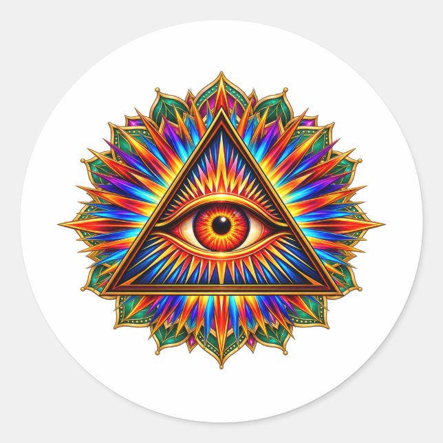 Adesivo Olho de Sol Rubi (Frente)