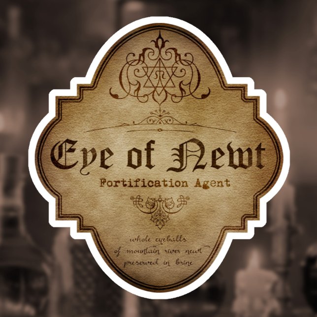 Adesivo Olho do Recente Apotecário DC (Criador carregado)