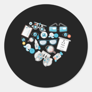 Adesivo Olho Optometria Futuro Optometrista Optometrista A