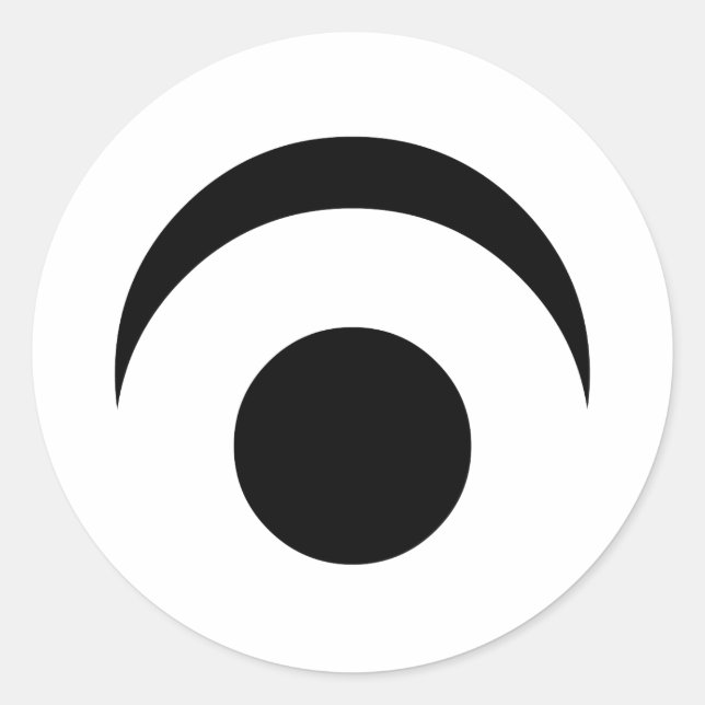 Adesivo Olho Simples (Frente)