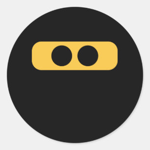 Adesivo Olhos de Ninja