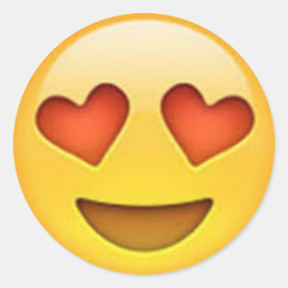 Adesivo Olhos do Coração