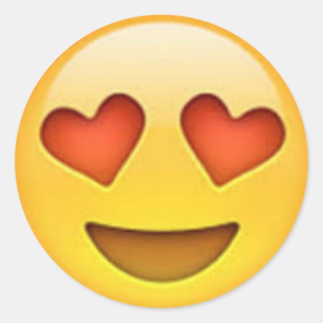 Adesivo Olhos do Coração (Frente)