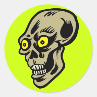Adesivo olhos do crânio