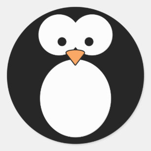 Adesivo Olhos do pinguim