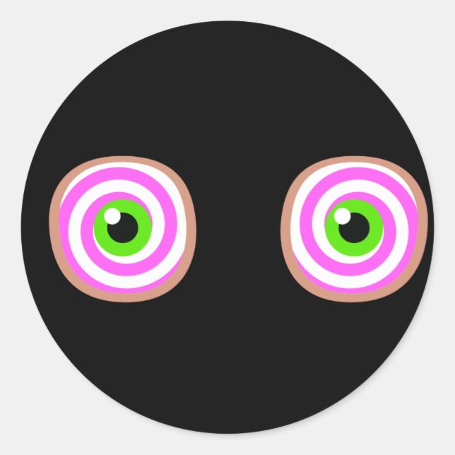 Adesivo Olhos hipnóticos (Frente)