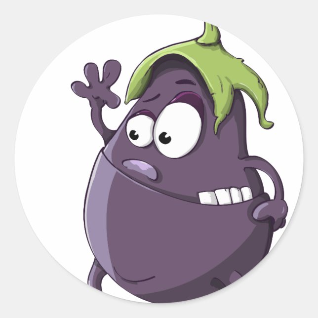 Adesivo Olhos roxos de berço (Frente)