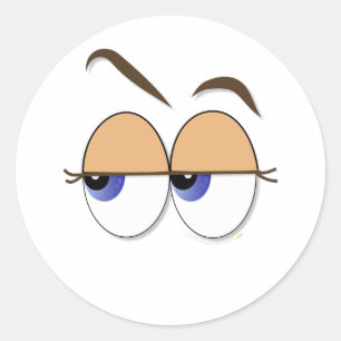 Adesivo Olhos Suspeitos Sideways Glance Eyebolas