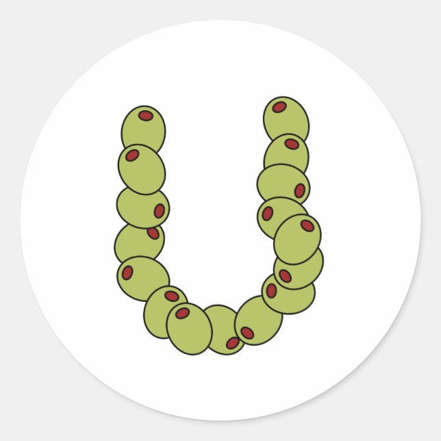 Adesivo Olive You "I Love You" (Frente)