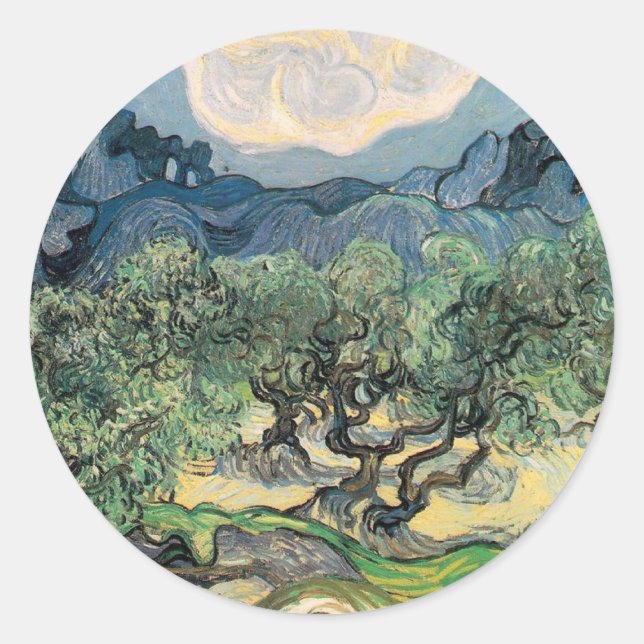 Adesivo Oliveiras, Vincent van Gogh (Frente)