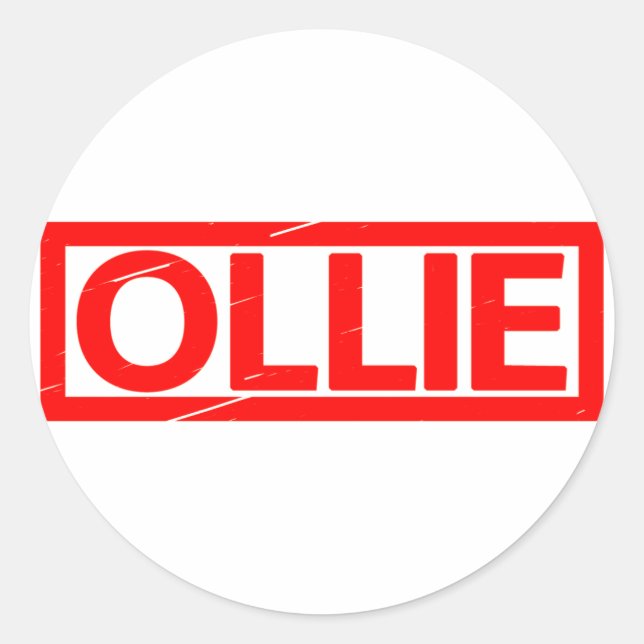 Adesivo Ollie Stamp (Frente)