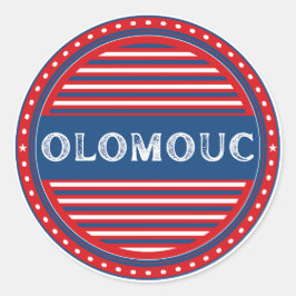 Adesivo Olomouc City Pride Emblem – Czech Identity