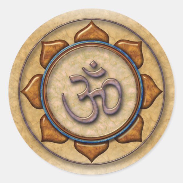 Adesivo Om Sticker (Frente)