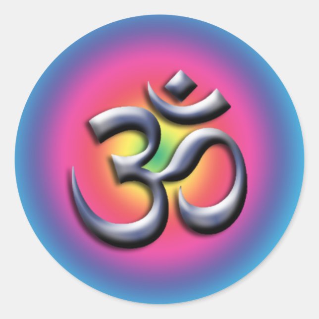 Adesivo Om Stickers (Frente)