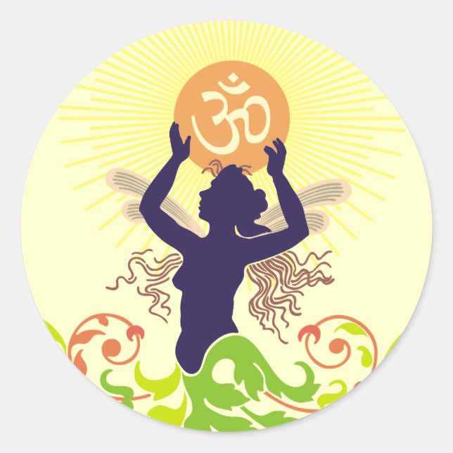 Adesivo Om Vandana : Culto (Frente)