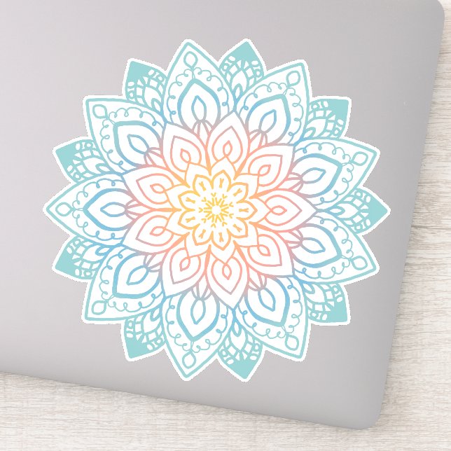 Adesivo Ombré mandala (Detalhe)