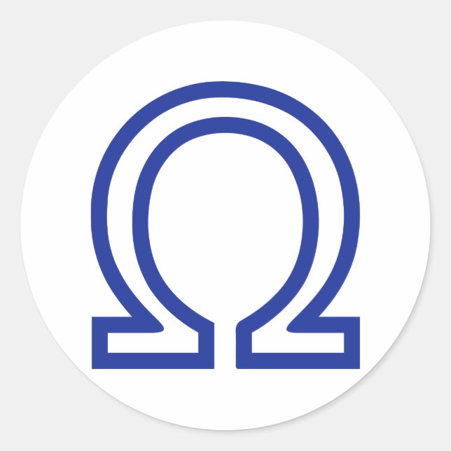 Adesivo Omega (Frente)