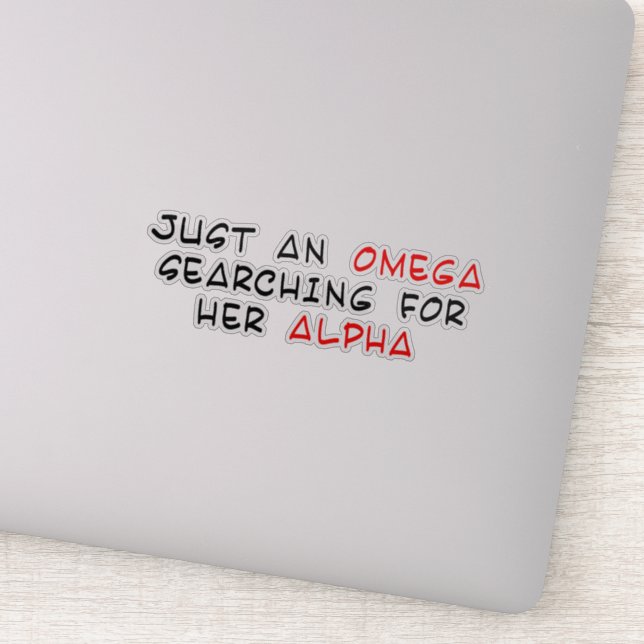 Adesivo Omegaverse (Detalhe)