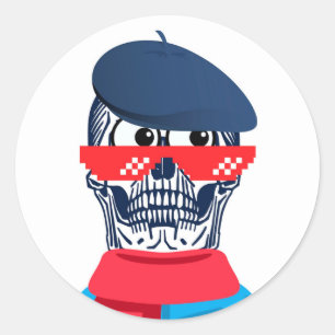 ADESIVO OMG CALAVERA