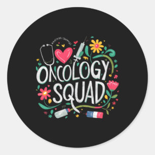 Adesivo Oncologia Esquadrão Oncologia Enfermeira Esquadrão