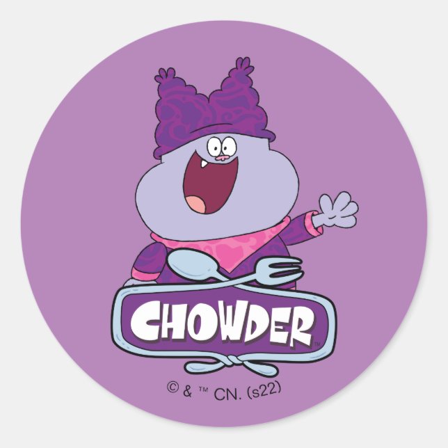 Adesivo Onda Chowder (Frente)