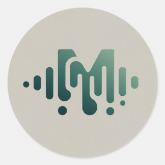 Adesivo Onda de Música