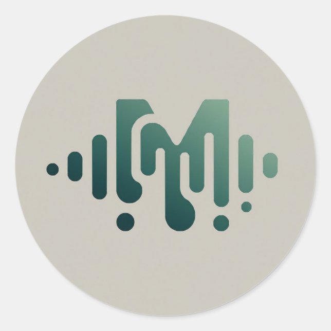 Adesivo Onda de Música (Frente)