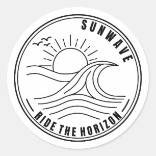 Adesivo Onda de sol