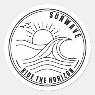 Adesivo Onda de sol