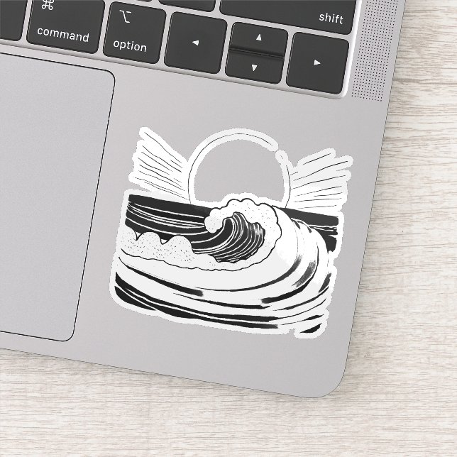 Adesivo Onda Oceânica (Detalhe)