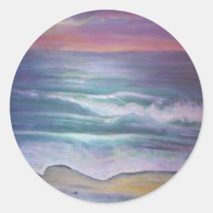 Adesivo Ondas de oceano