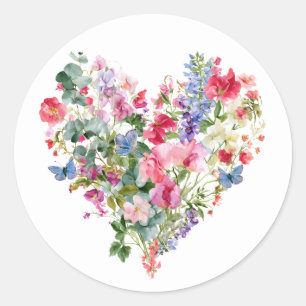 Adesivo Onde as Flores Silvestres Crescem Obrigado
