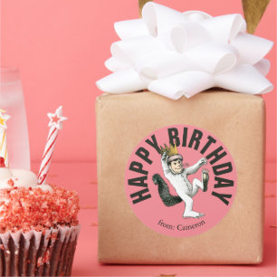 Adesivo Onde estão as coisas selvagens Feliz Aniversário