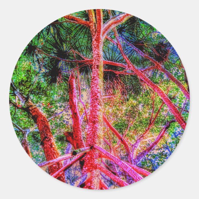 Adesivo Onde o Hala cresce, Sticker (Frente)