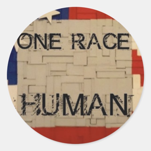 Adesivo One Race Human (Frente)