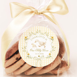 Adesivo One Silly Goose Gender neutral Wildflower