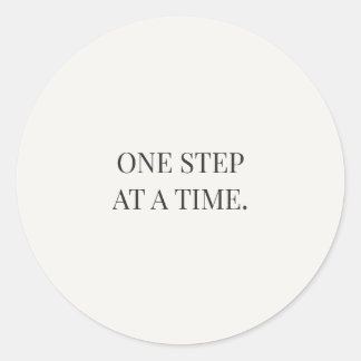 Adesivo One Step at a Time – Gentle Encouragment Series