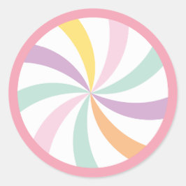 Adesivo One Sweet First Birthday favor bag Sticker 