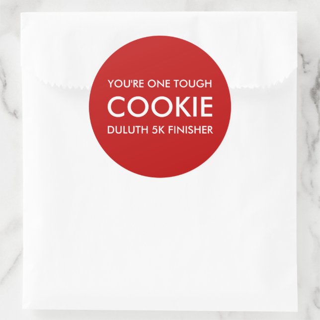 Adesivo One Tough Cookie (Bolsa)