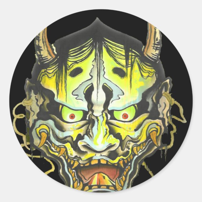 Adesivo Oni Devil Design (Frente)